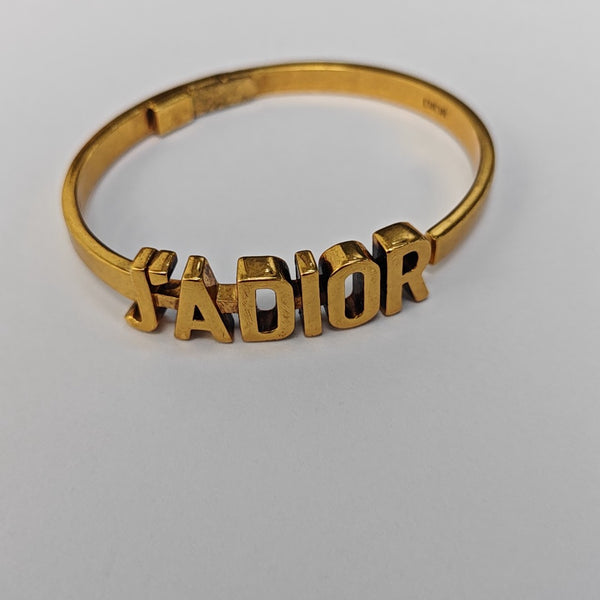J'adior Metal Gold Bangle