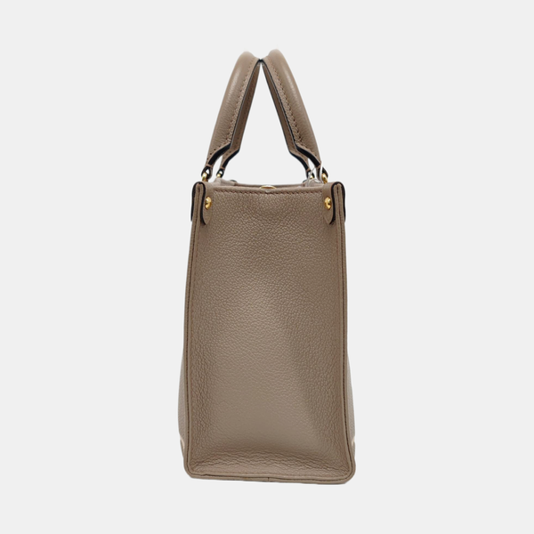 ONTHEGO PM Monogram Calfskin Gray