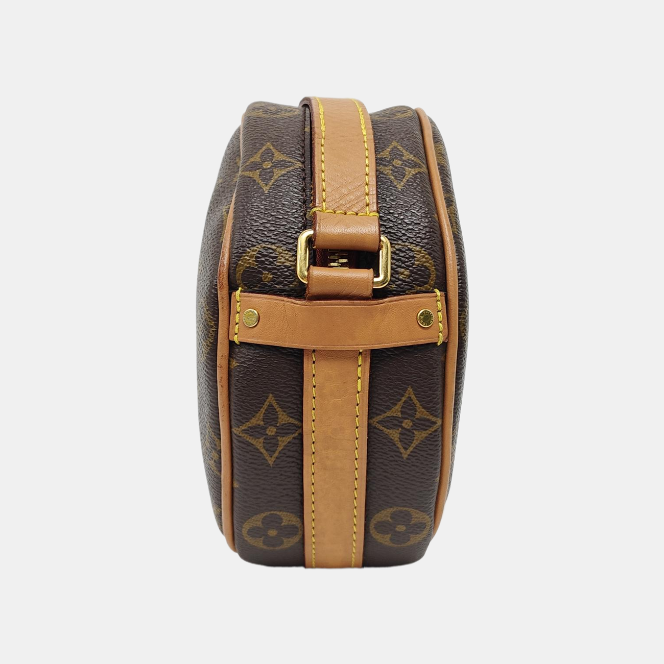 BOITE CHAPEAU PM Monogram Coated Canvas Brown