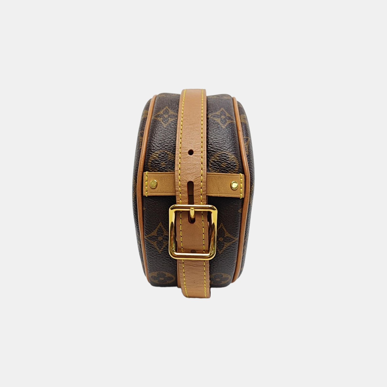 BOITE CHAPEAU PM Monogram Coated Canvas Brown