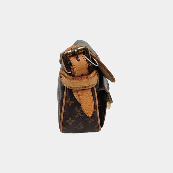 HUDSON PM Monogram Coated Canvas Brown