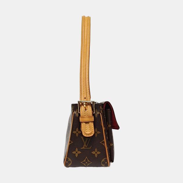VIVA CITE Monogram Coated Canvas Brown