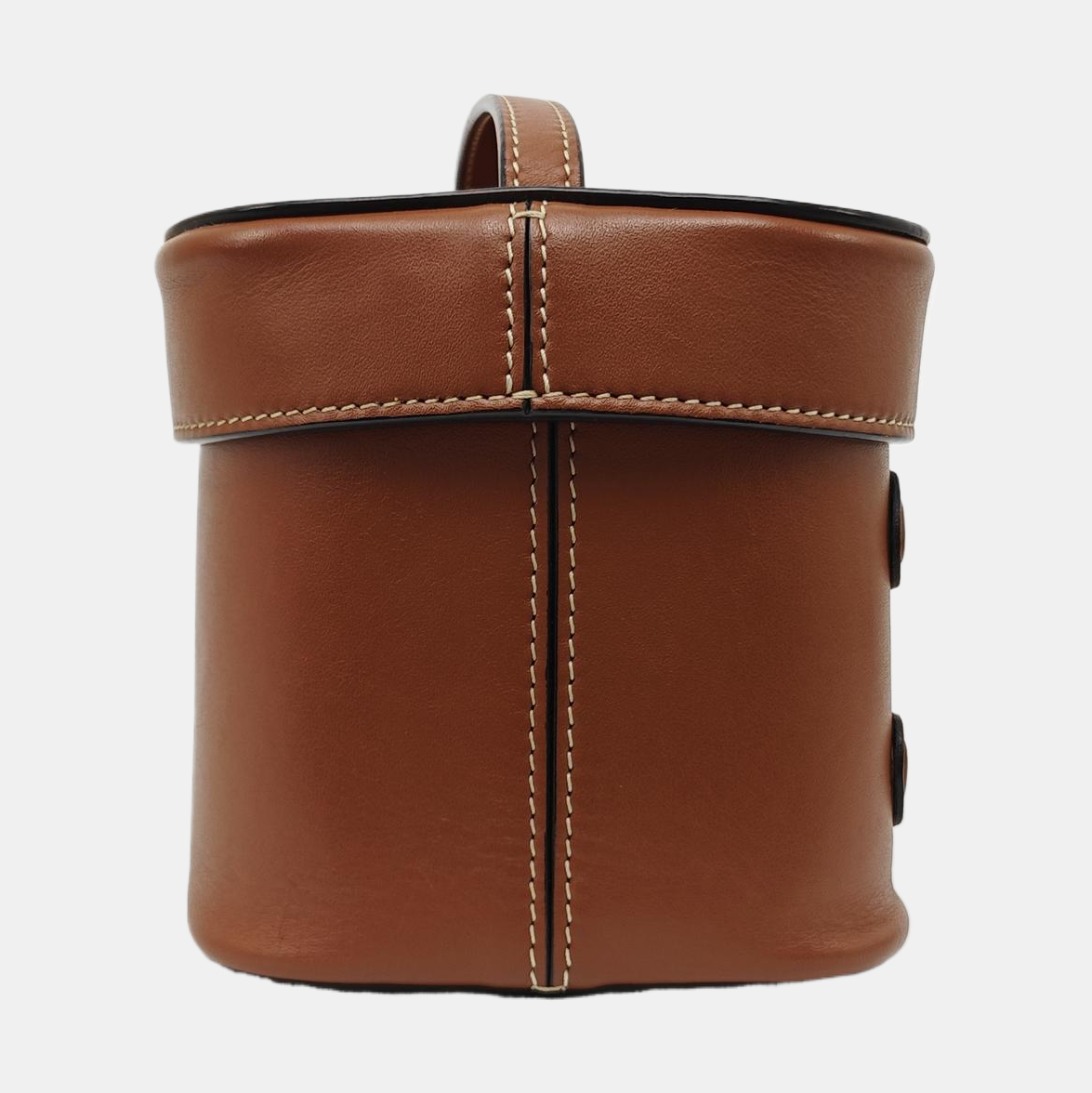 Calfskin Shoulder Bag Brown