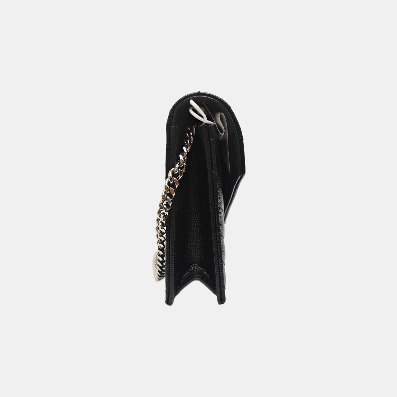 MONOGRAM Chevron Calfskin Black