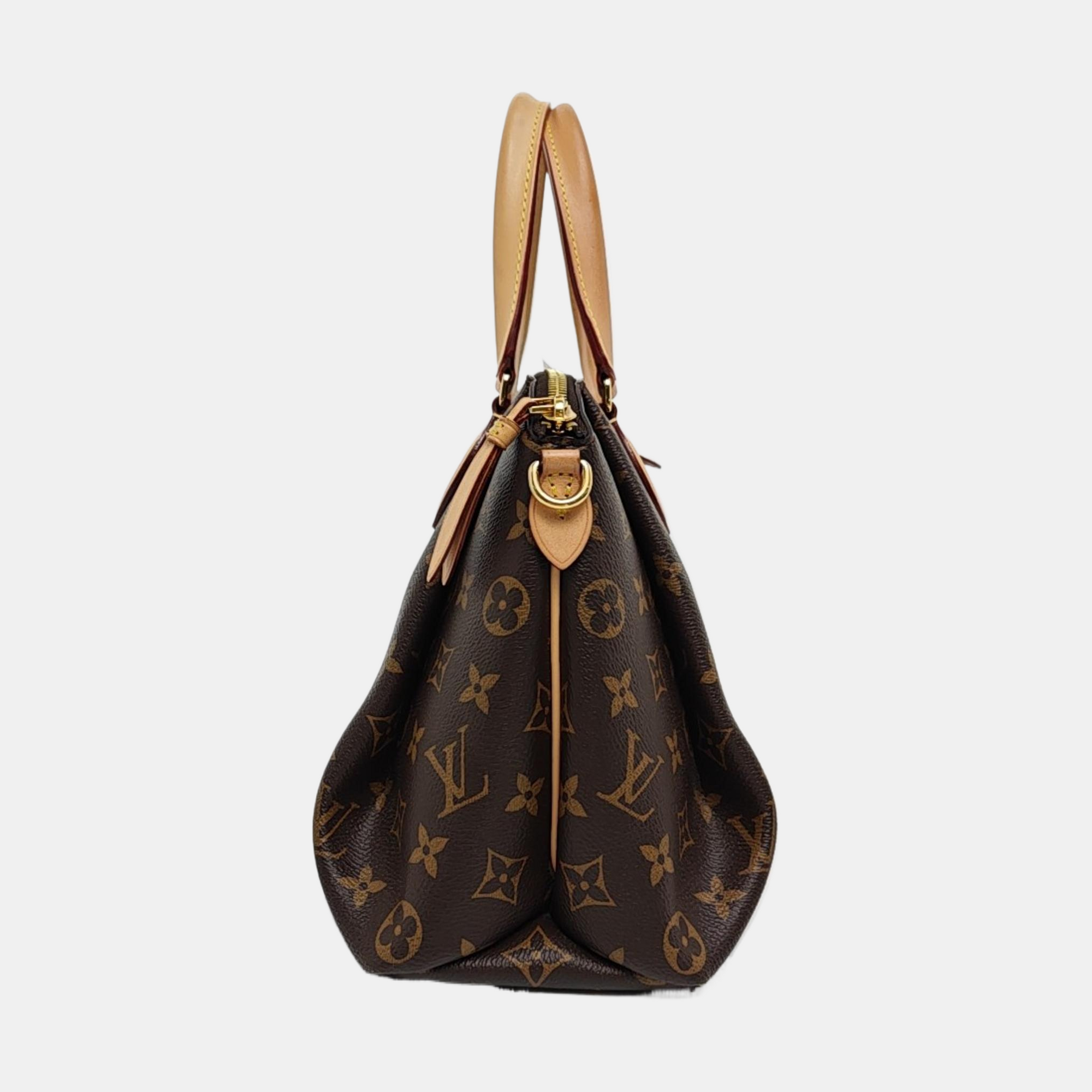 RIVOLI BB Monogram Coated Canvas Brown