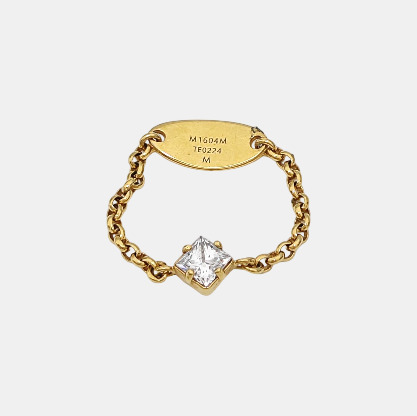 Metal Gold Ring EU 56