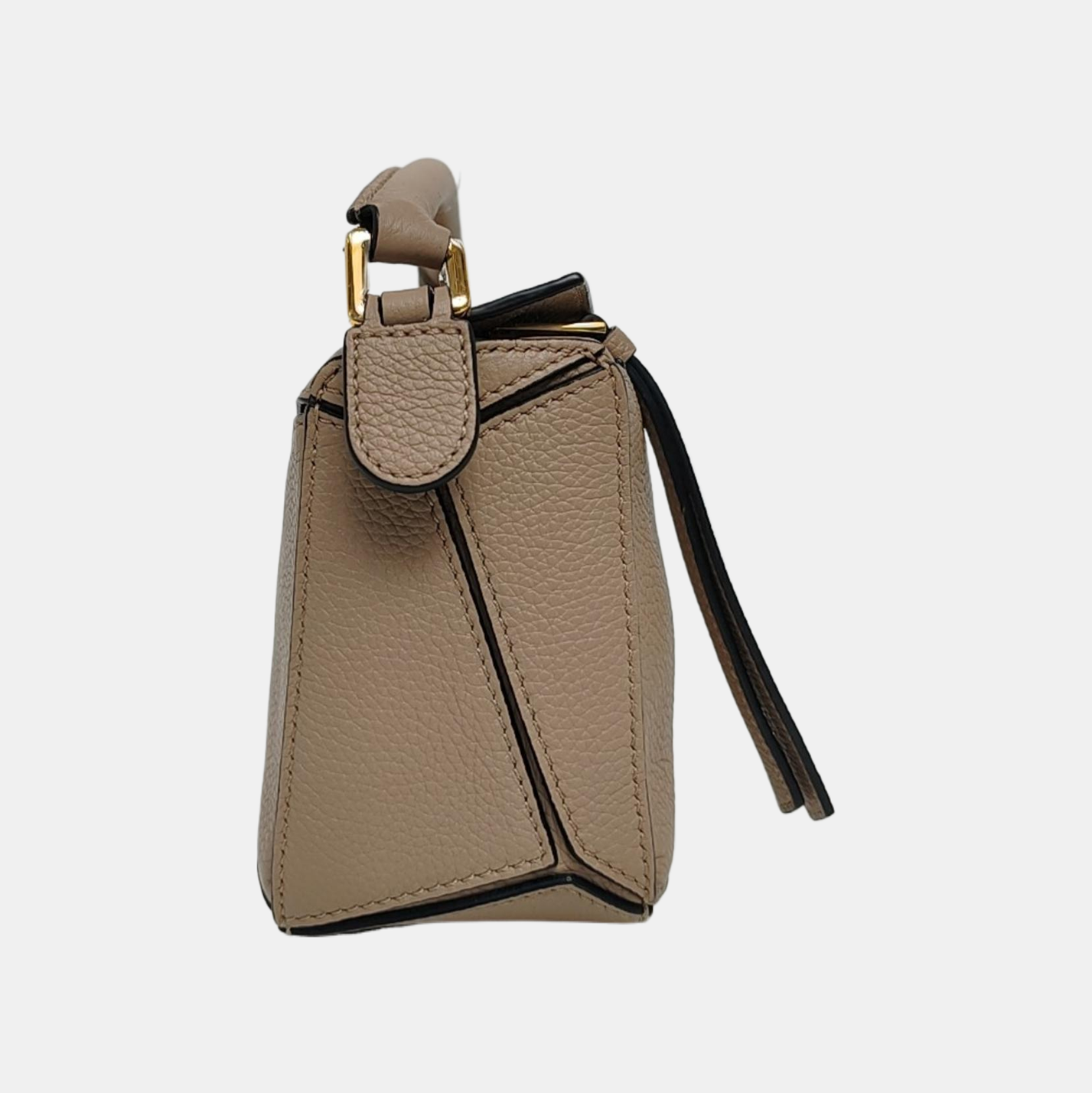 Authenticated pre-owned  Puzzle Mini Calfskin Brown - Shoulder Bag at Looply