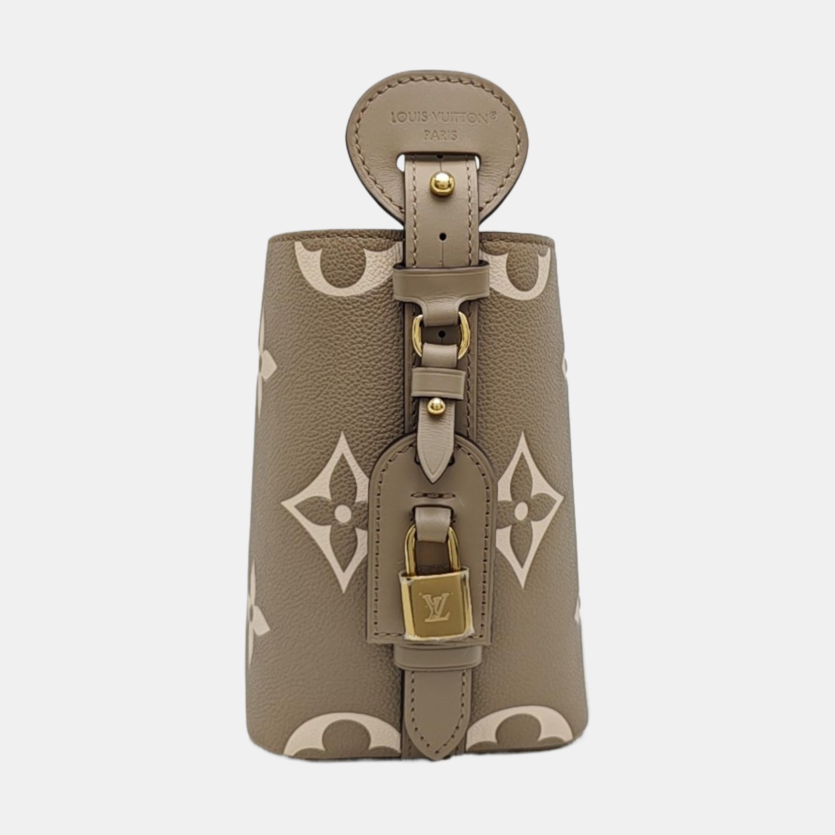 ALL IN BB Monogram Calfskin Gray