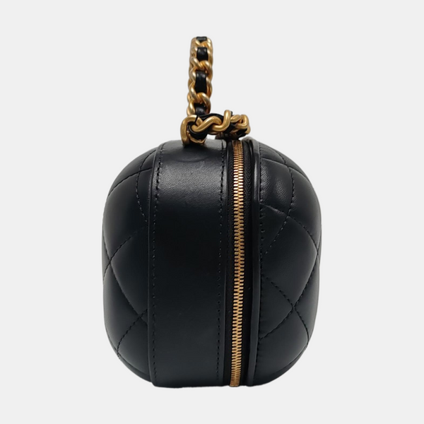 Quilted Lambskin Black