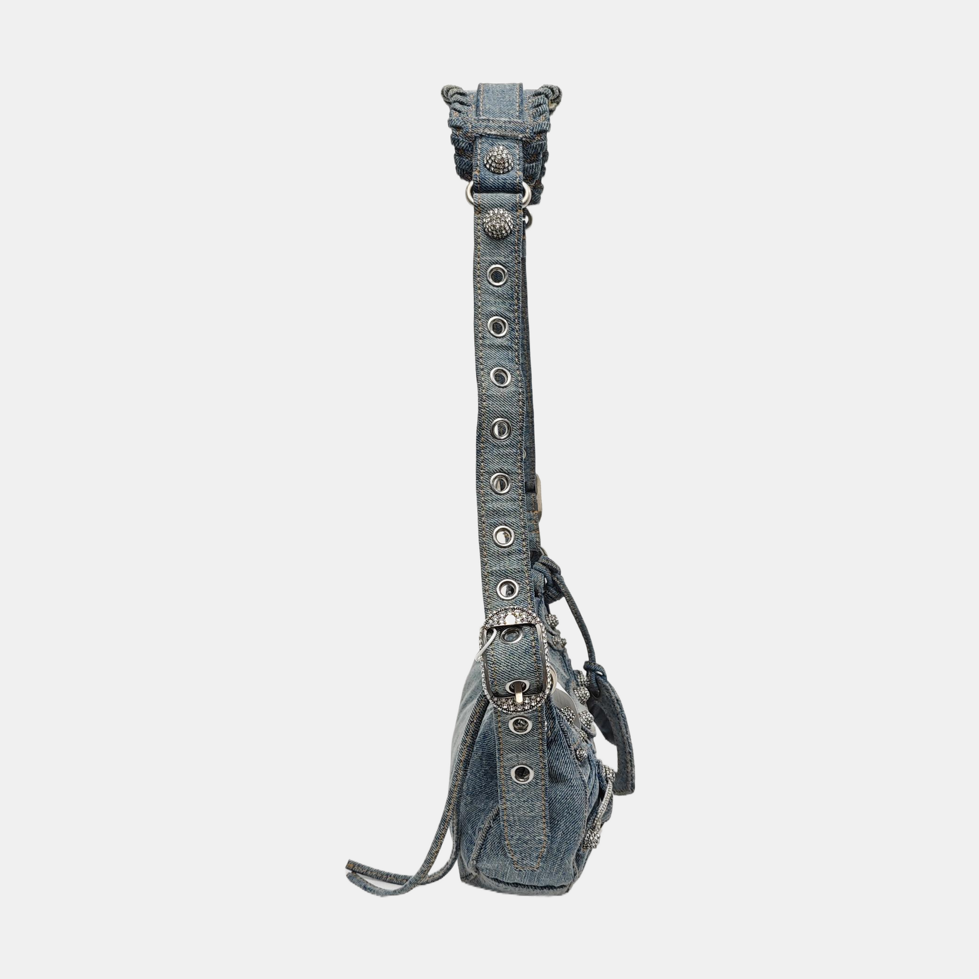Le Cagole Mini Denim Blue