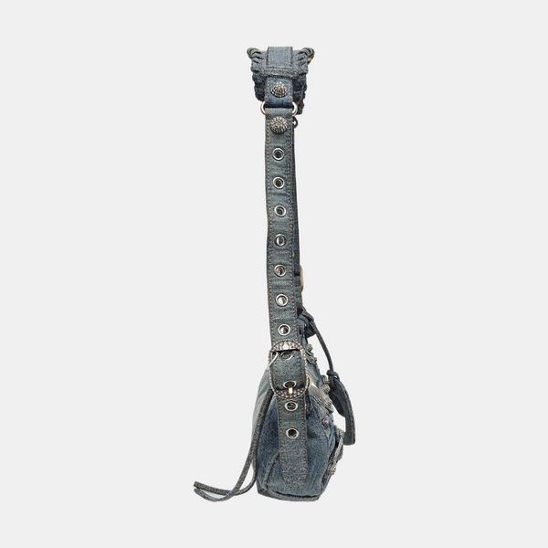 Le Cagole Mini Denim Blue