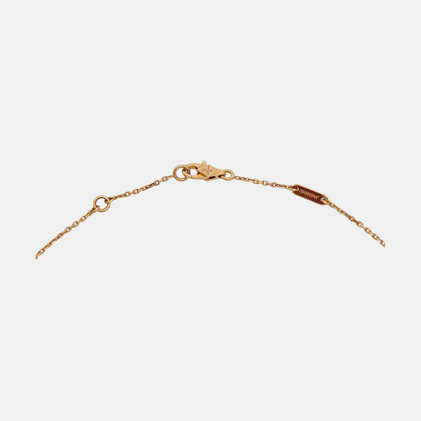Sweet Alhambra 18k Rose Gold Necklace