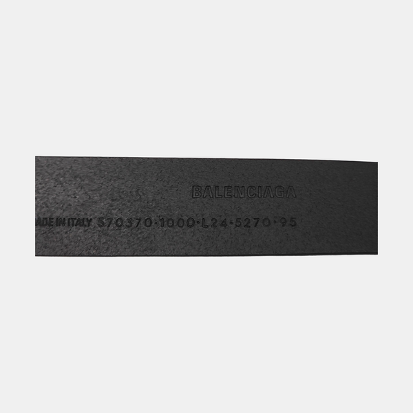 Leather Belt Black