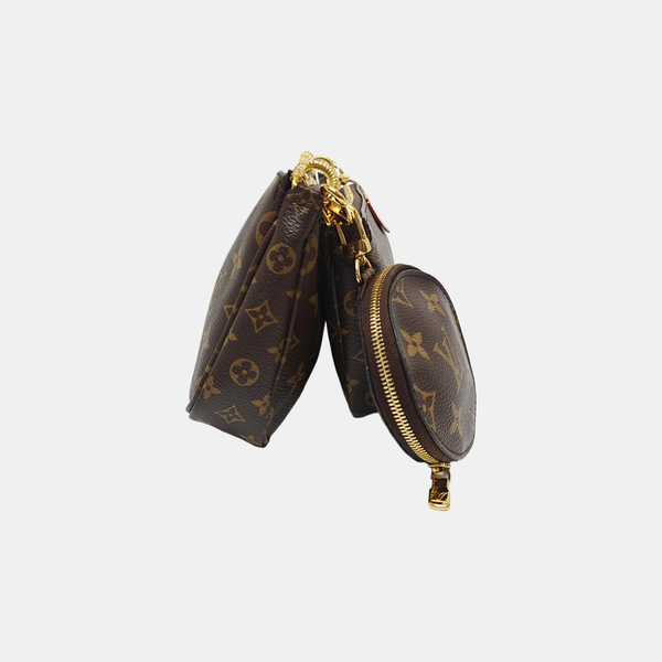 MULTI Monogram Coated Canvas Brown