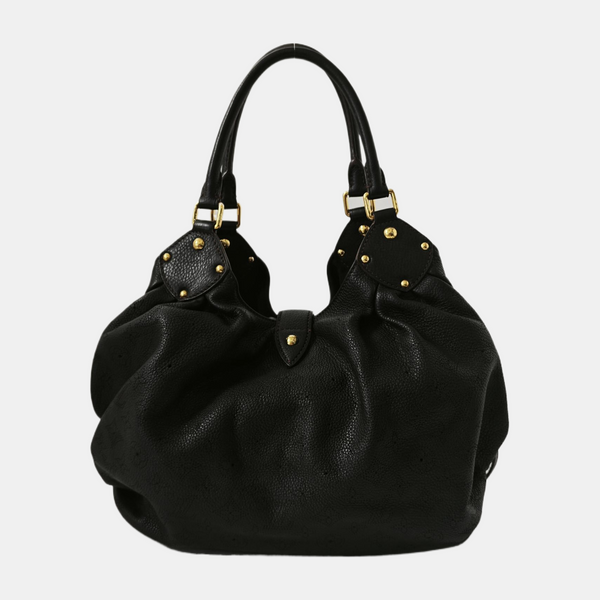 MAHINA Monogram Calfskin Black