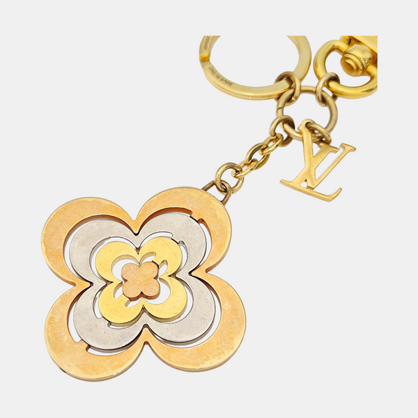 Metal Bag Charm Gold
