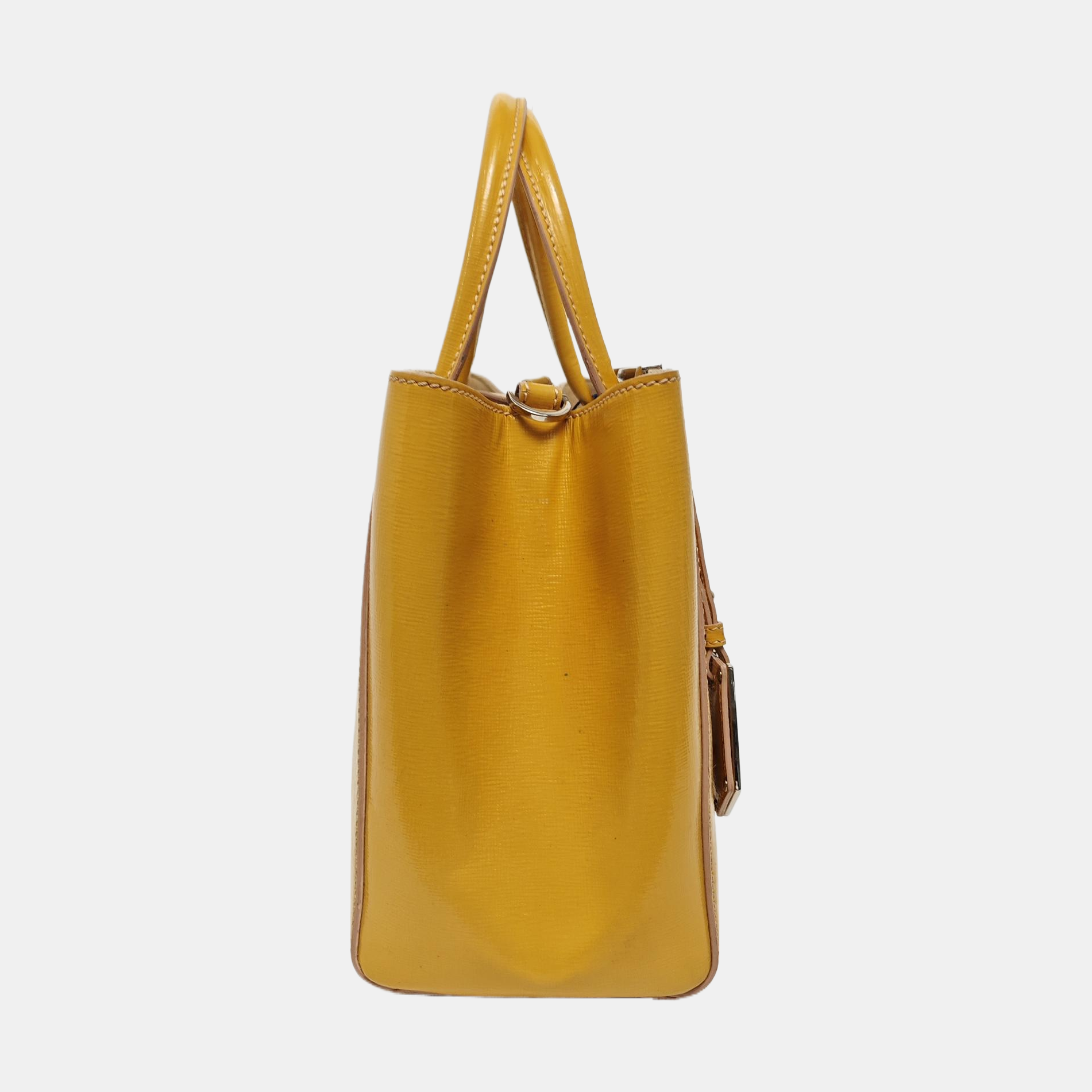2 Jours Small Calfskin Yellow