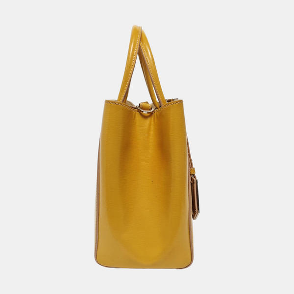 2 Jours Small Calfskin Yellow