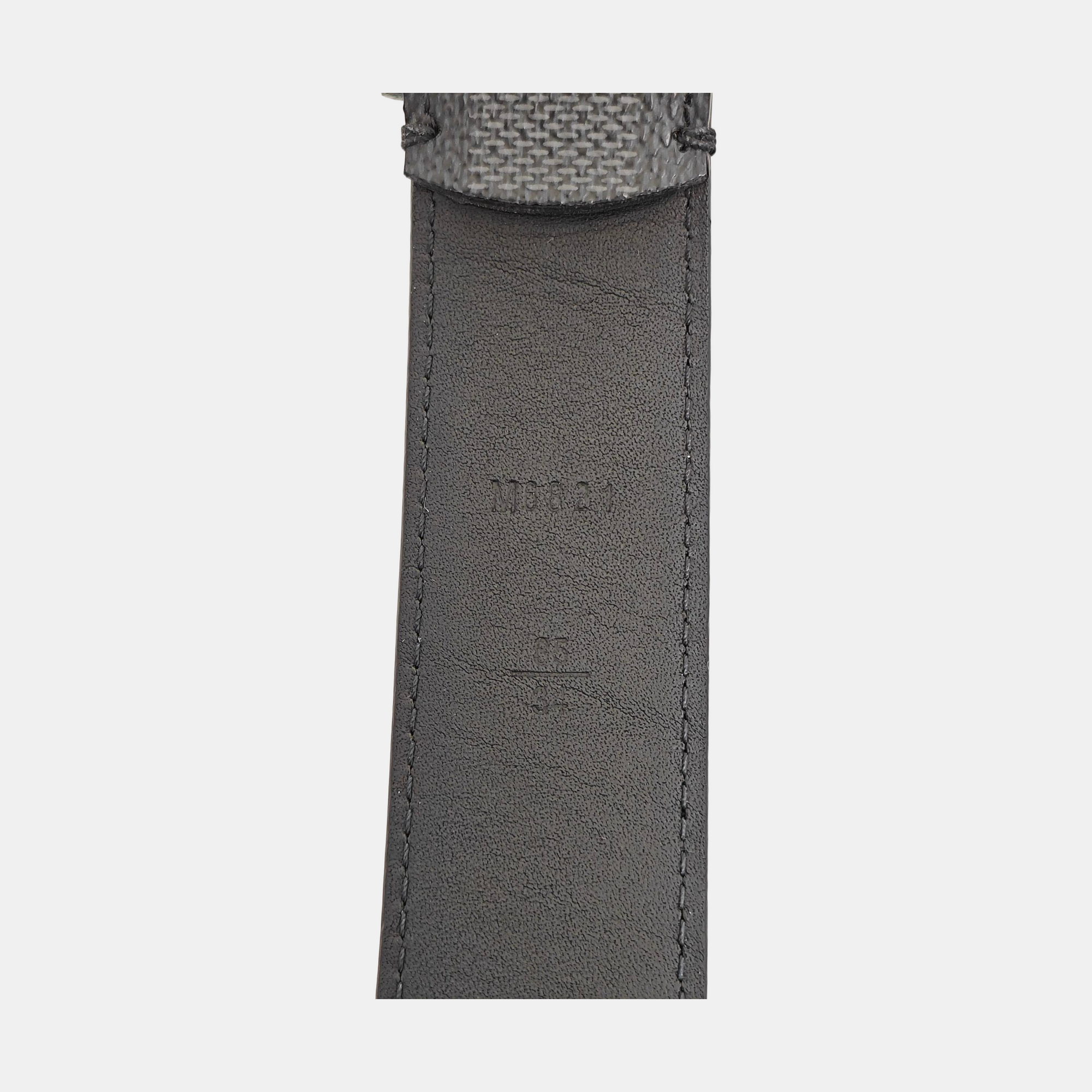 Coated Canvas Belt Black