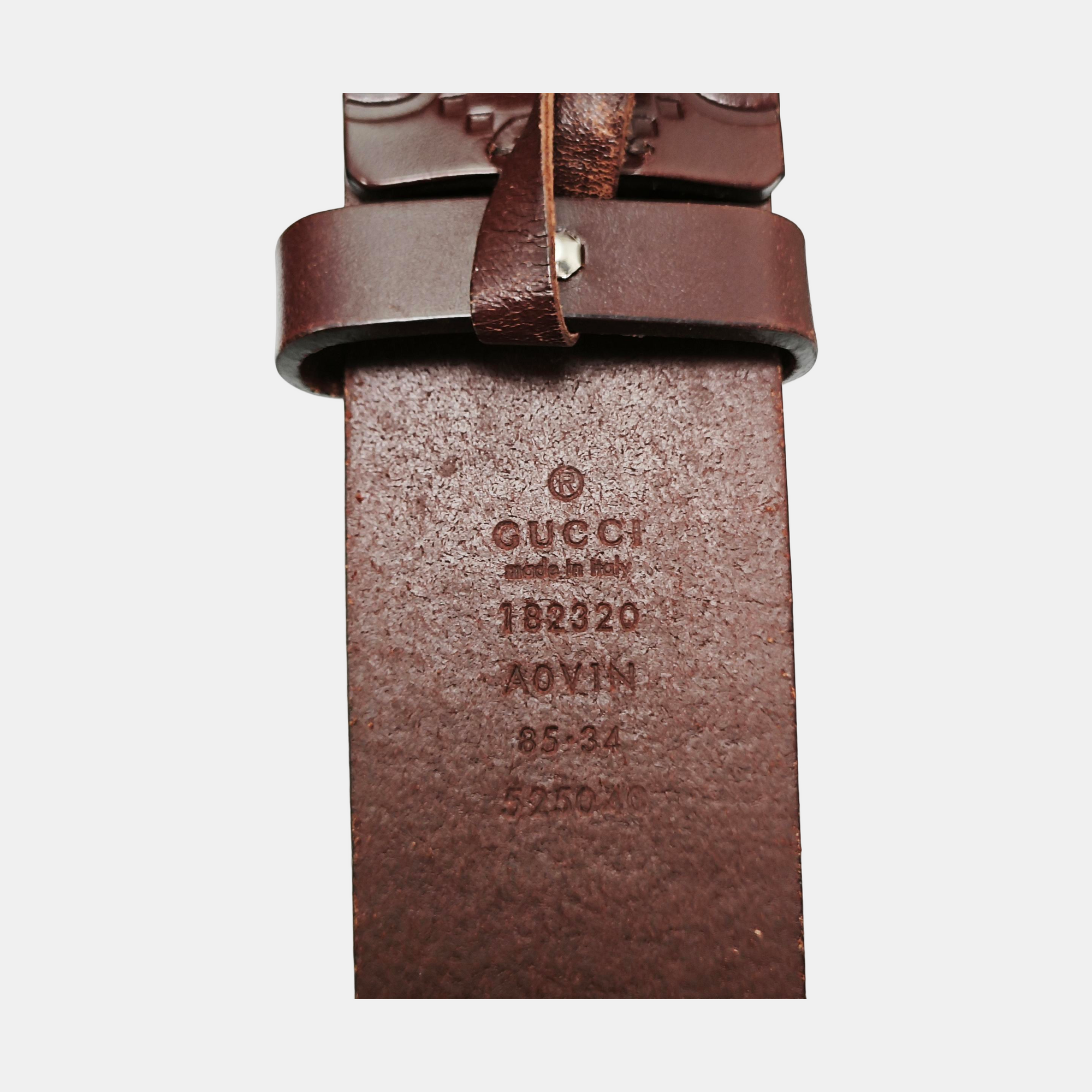 Leather Belt Brown