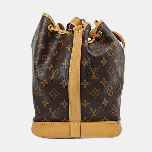 NOÉ MM Monogram Coated Canvas Brown