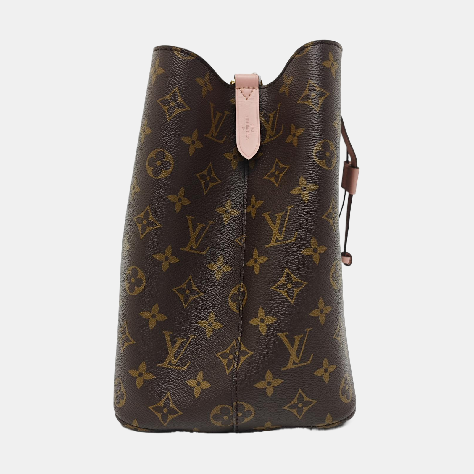 NÉONOÉ MM Monogram Coated Canvas Brown