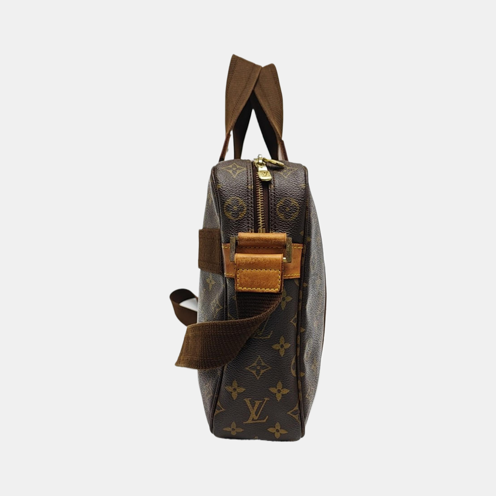 BOSPHORE Monogram Coated Canvas Brown