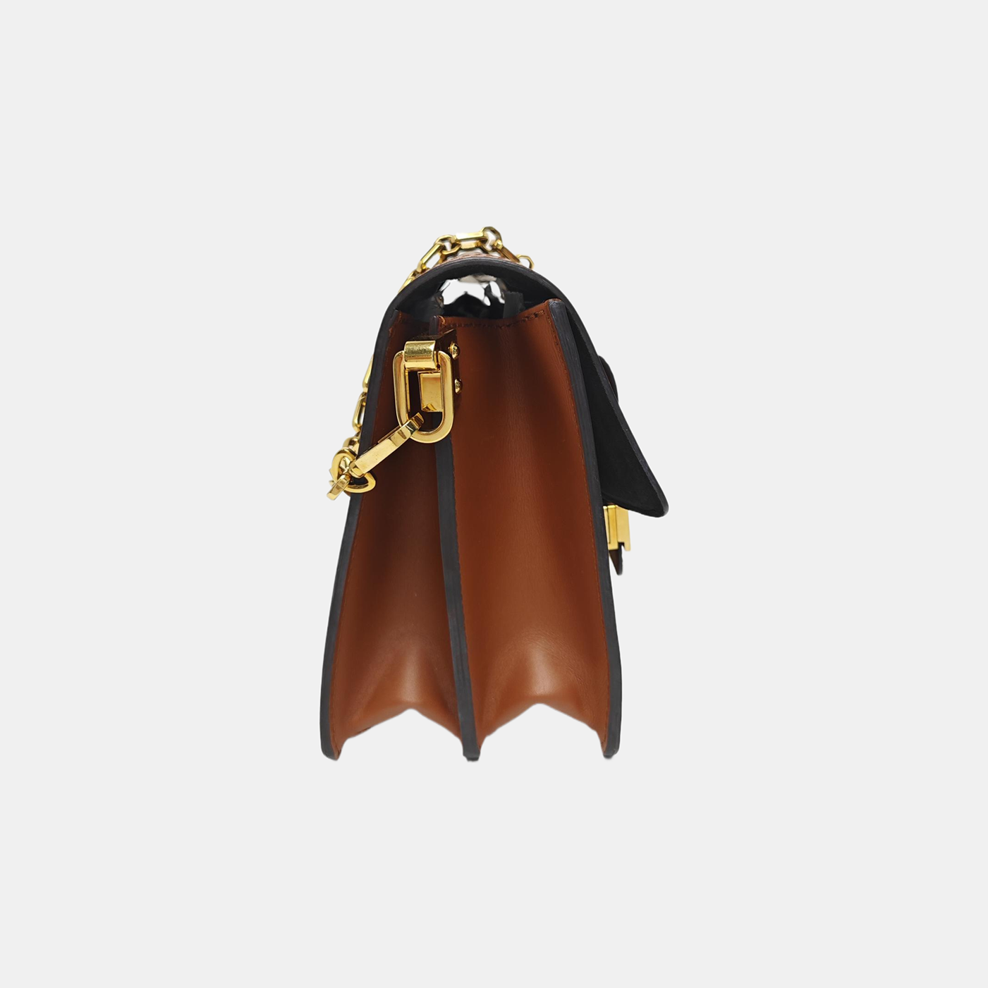 DAUPHINE MM Monogram Coated Canvas Brown