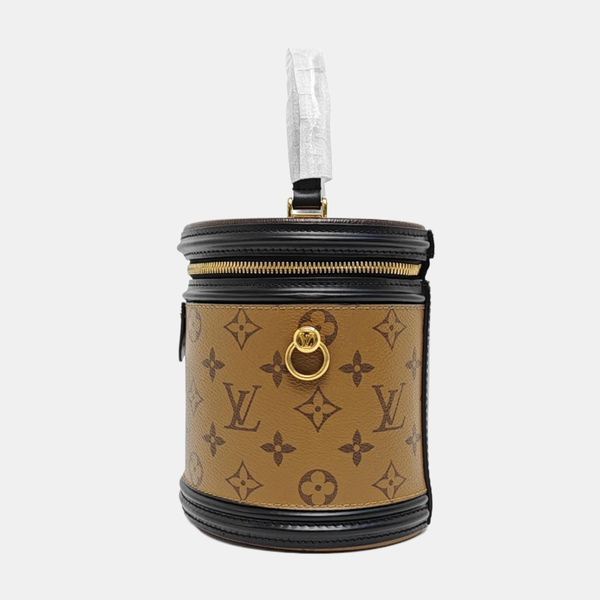 CANNES PM Monogram Coated Canvas Brown