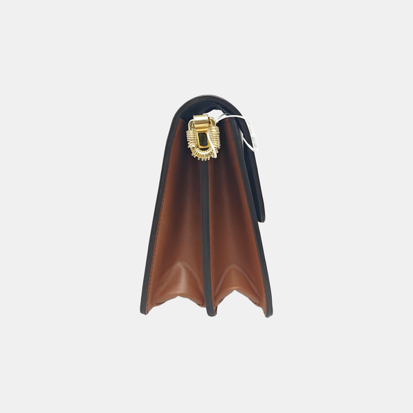 DAUPHINE MM Monogram Coated Canvas Brown