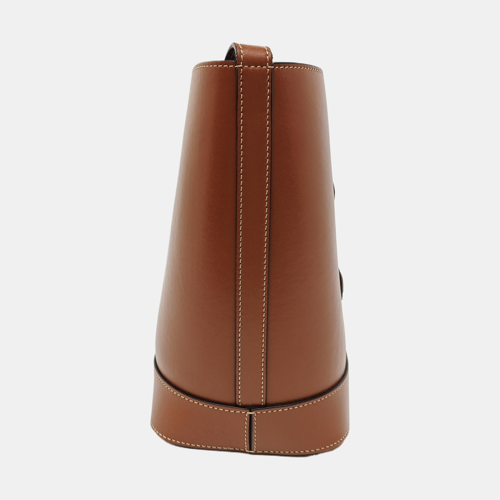 Calfskin Bucket Bag Brown