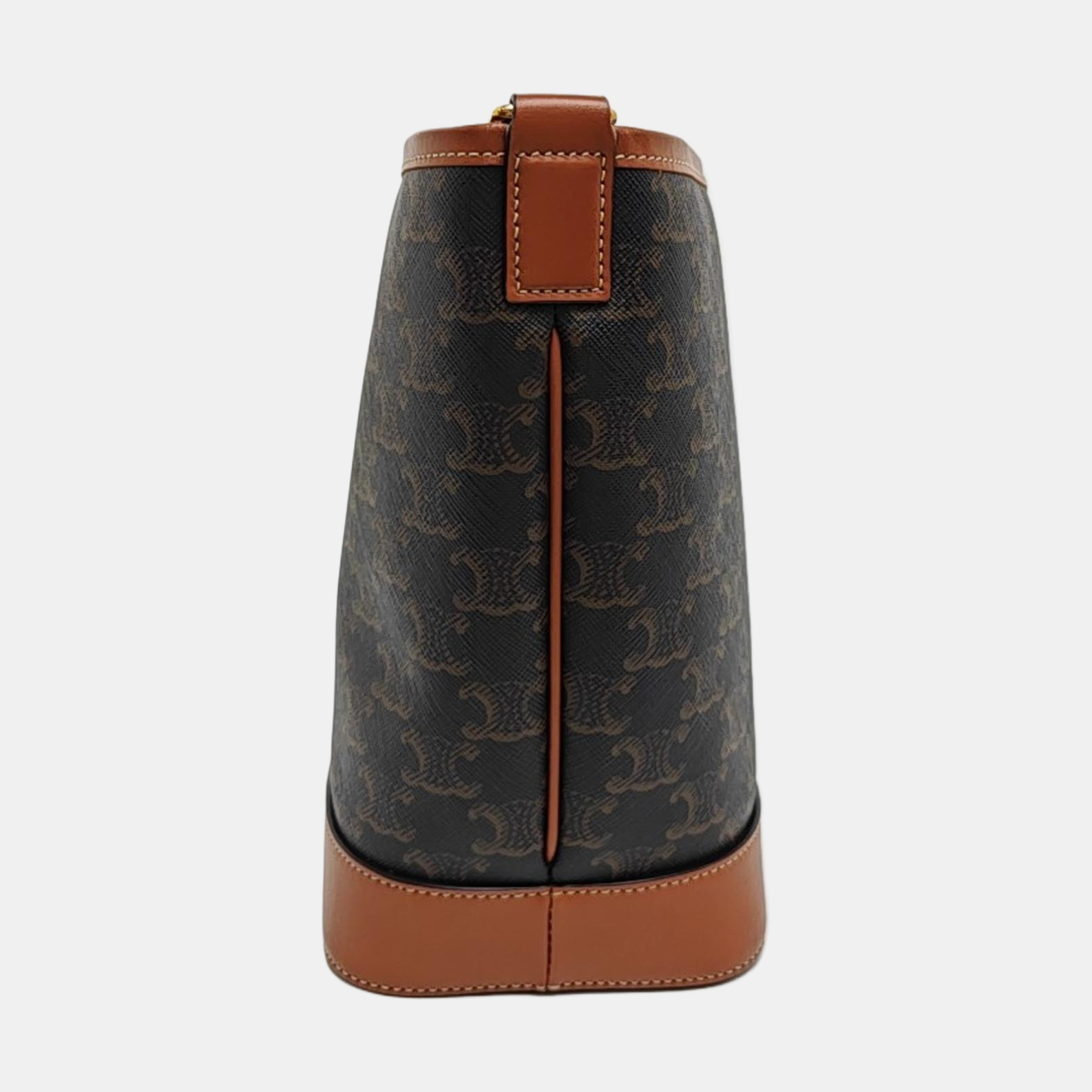 TRIOMPHE CANVAS Small Coated Canvas Brown