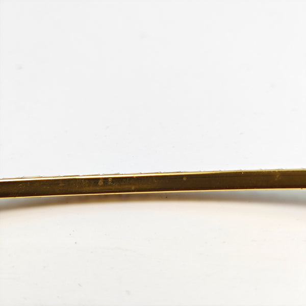 Metal Hairband Gold
