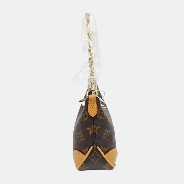 BOULOGNE Nano Monogram Coated Canvas Brown