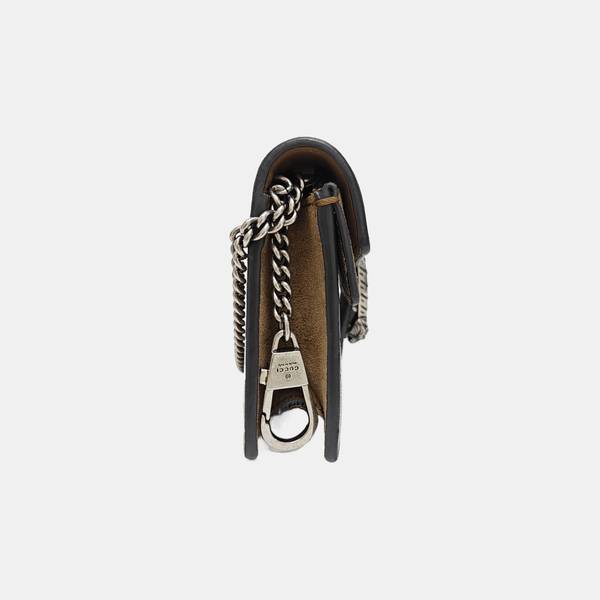 Dionysus Super Mini Monogram Coated Canvas Beige