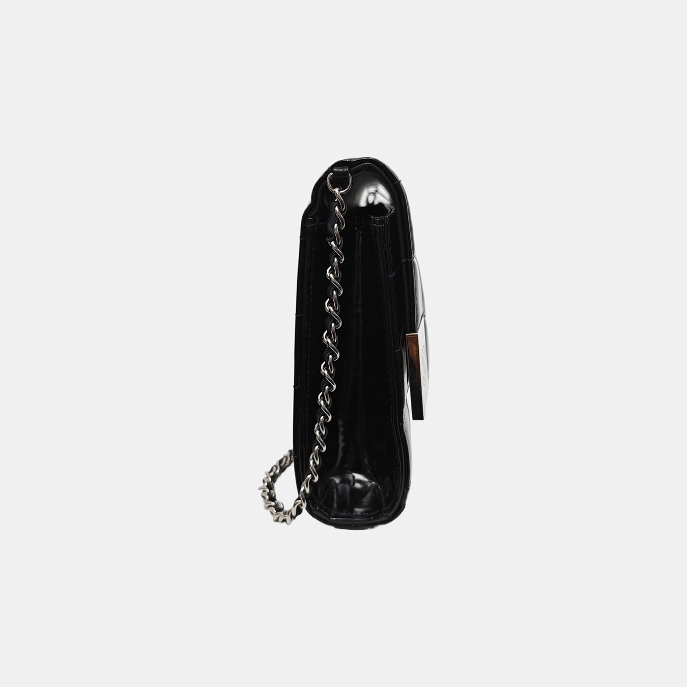 CHOCOLATE BAR Patent Leather Black