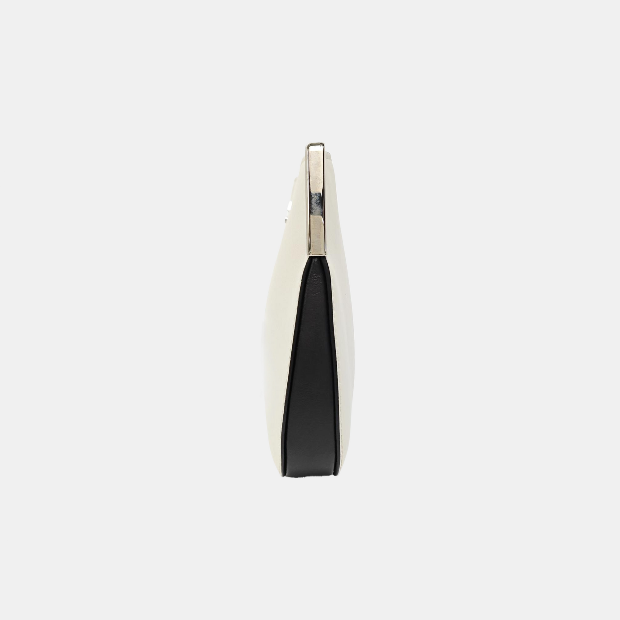 Calfskin Crossbody Bag White