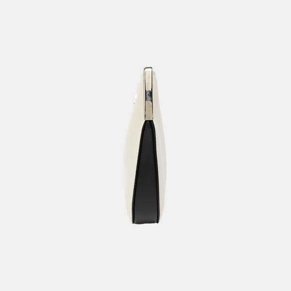 Calfskin Crossbody Bag White