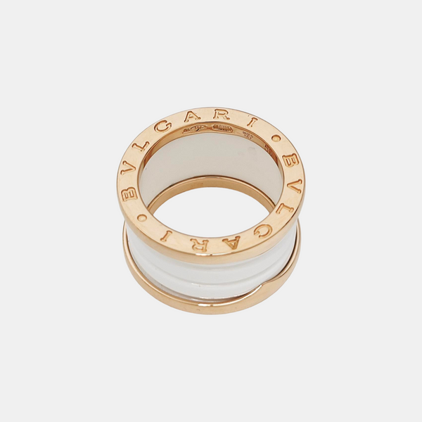 B.ZERO1 18k Rose Gold Ring EU 50