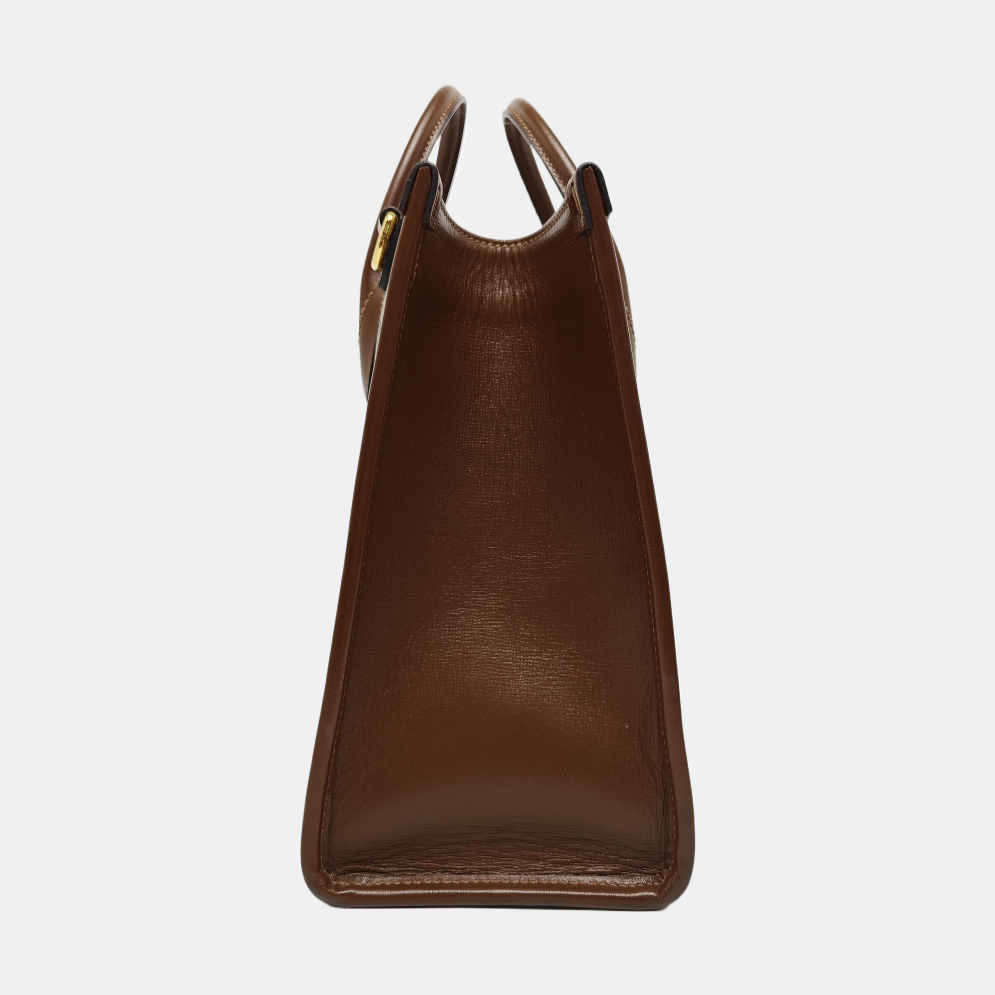 Retro Small Monogram Coated Canvas Brown