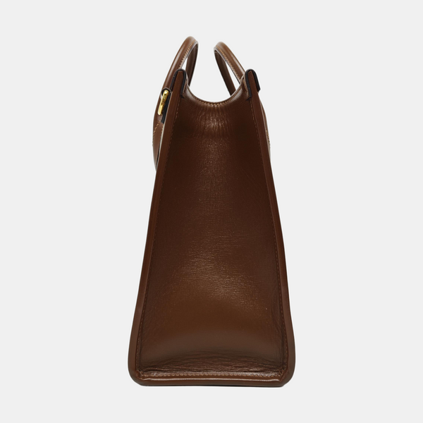 Retro Small Monogram Coated Canvas Brown