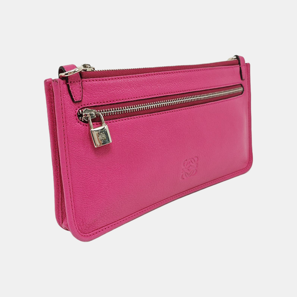 Calfskin Shoulder Bag Pink