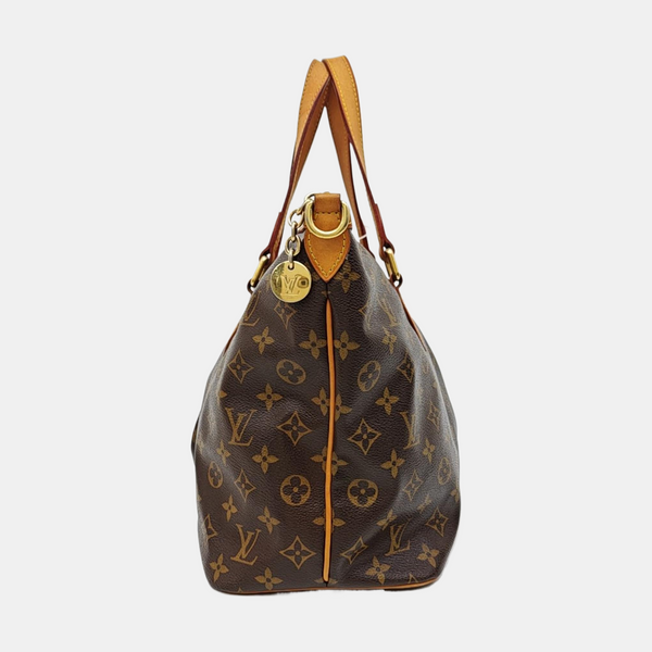 PALERMO PM Monogram Coated Canvas Brown