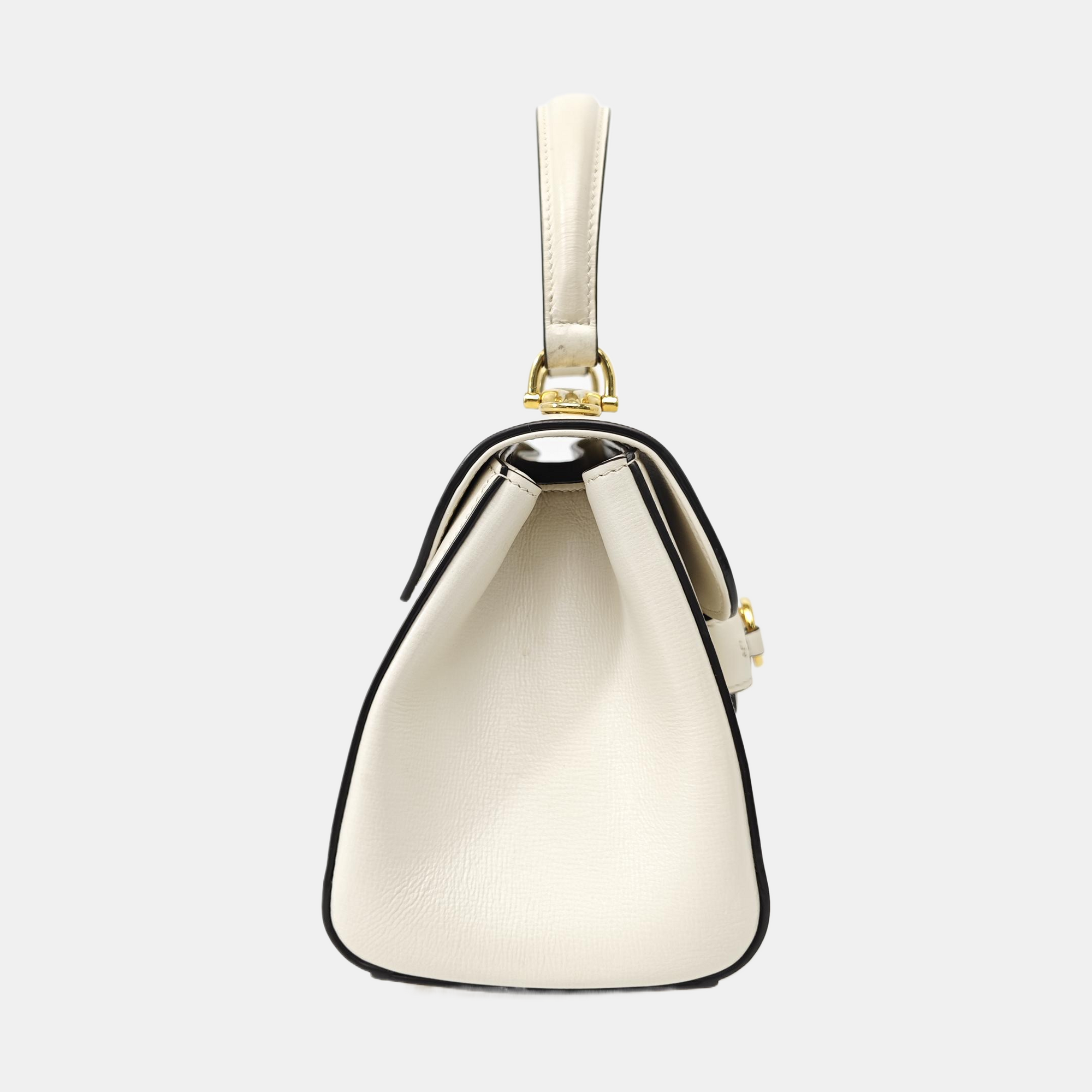 Horsebit 1955 Small Calfskin White