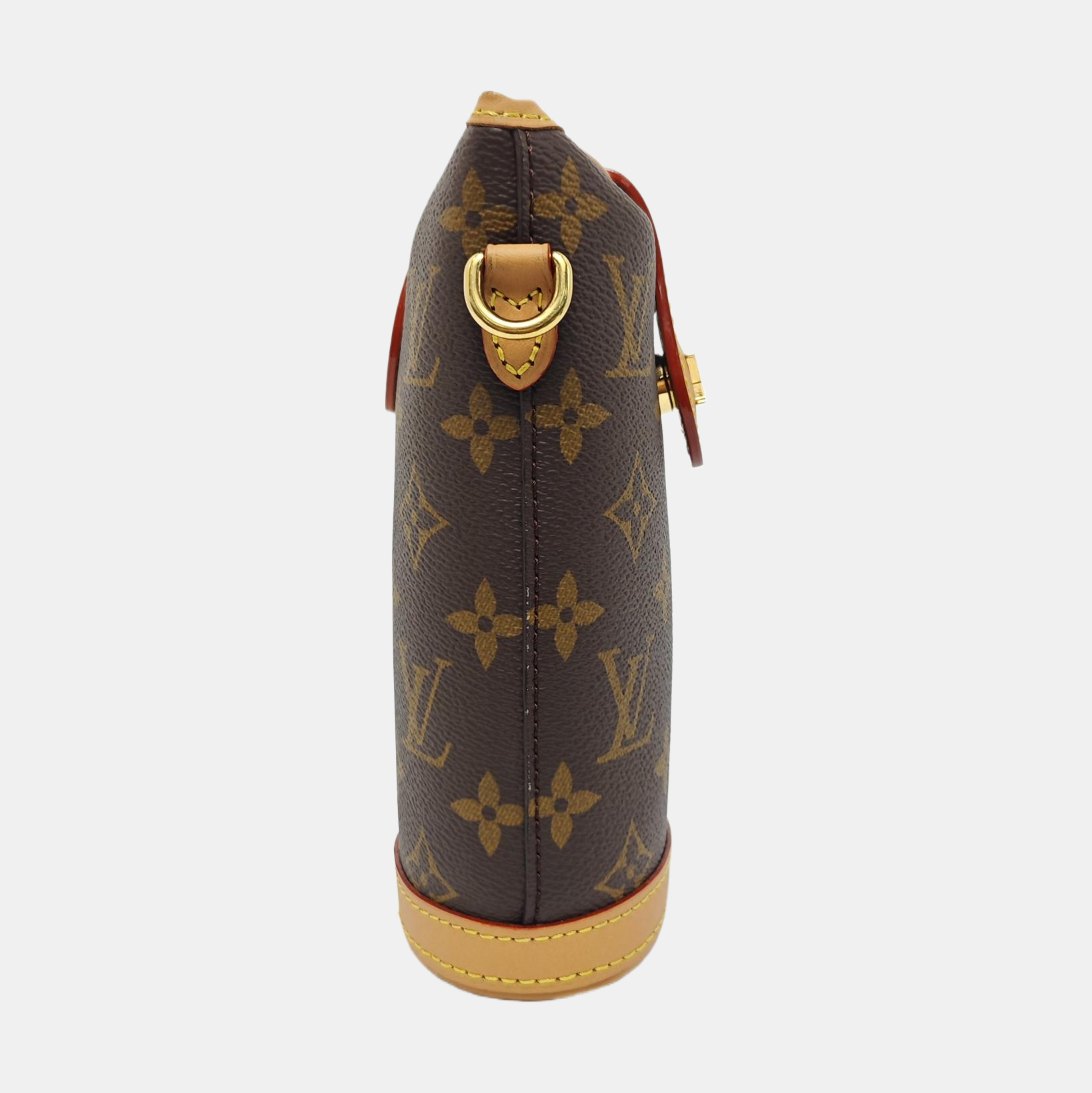 FOLD ME Monogram Coated Canvas Brown