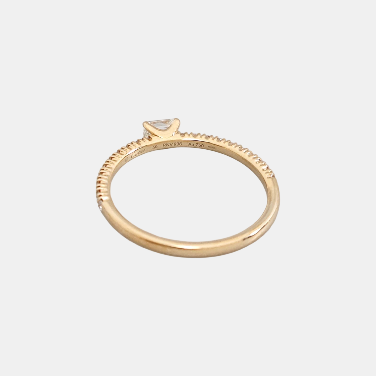 ETINCELLE DE CARTIER 18k Rose Gold Ring EU 50