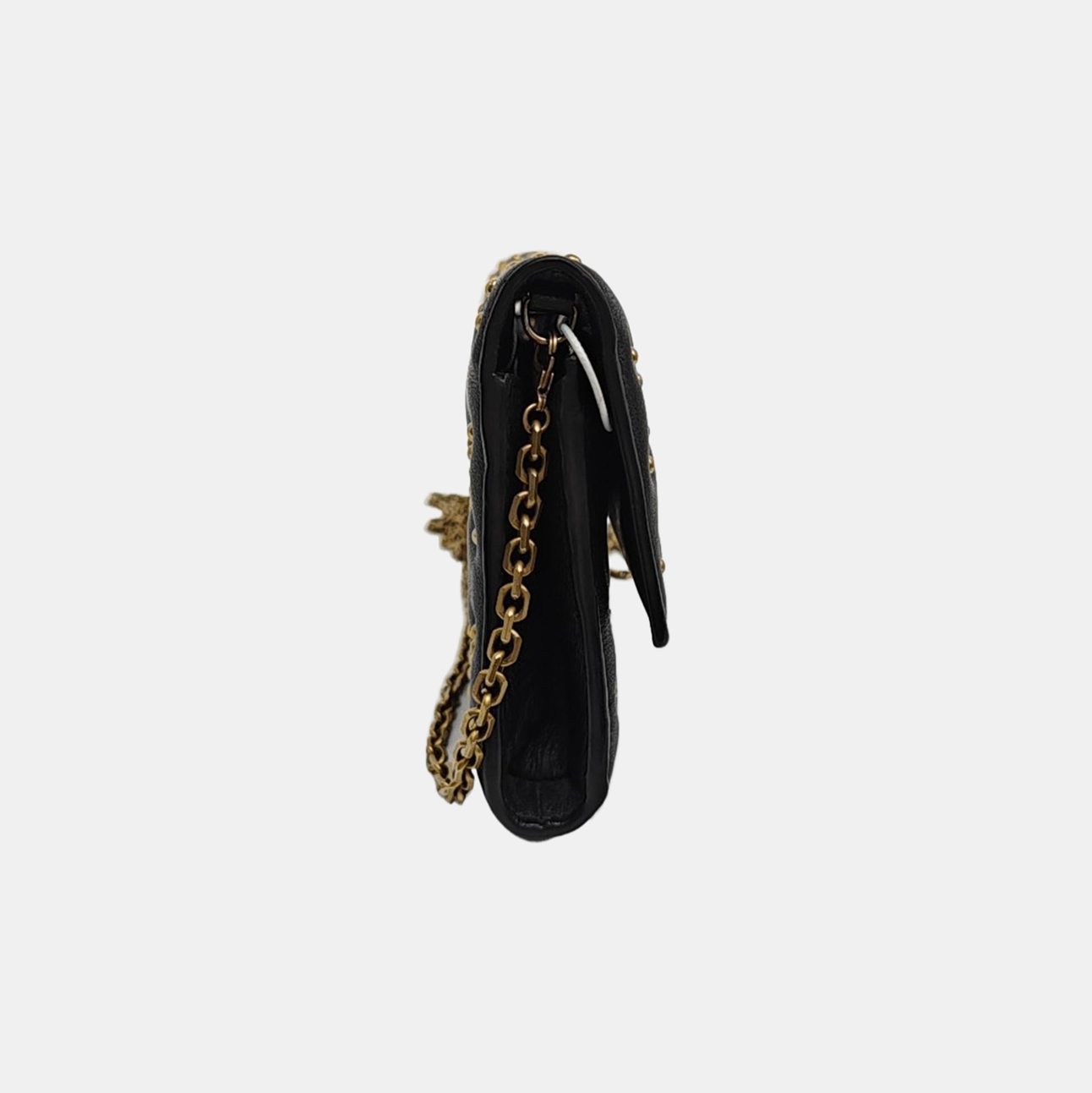 Lambskin Shoulder Bag Black
