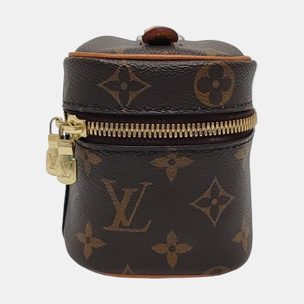 NICE Super Mini Monogram Coated Canvas Brown