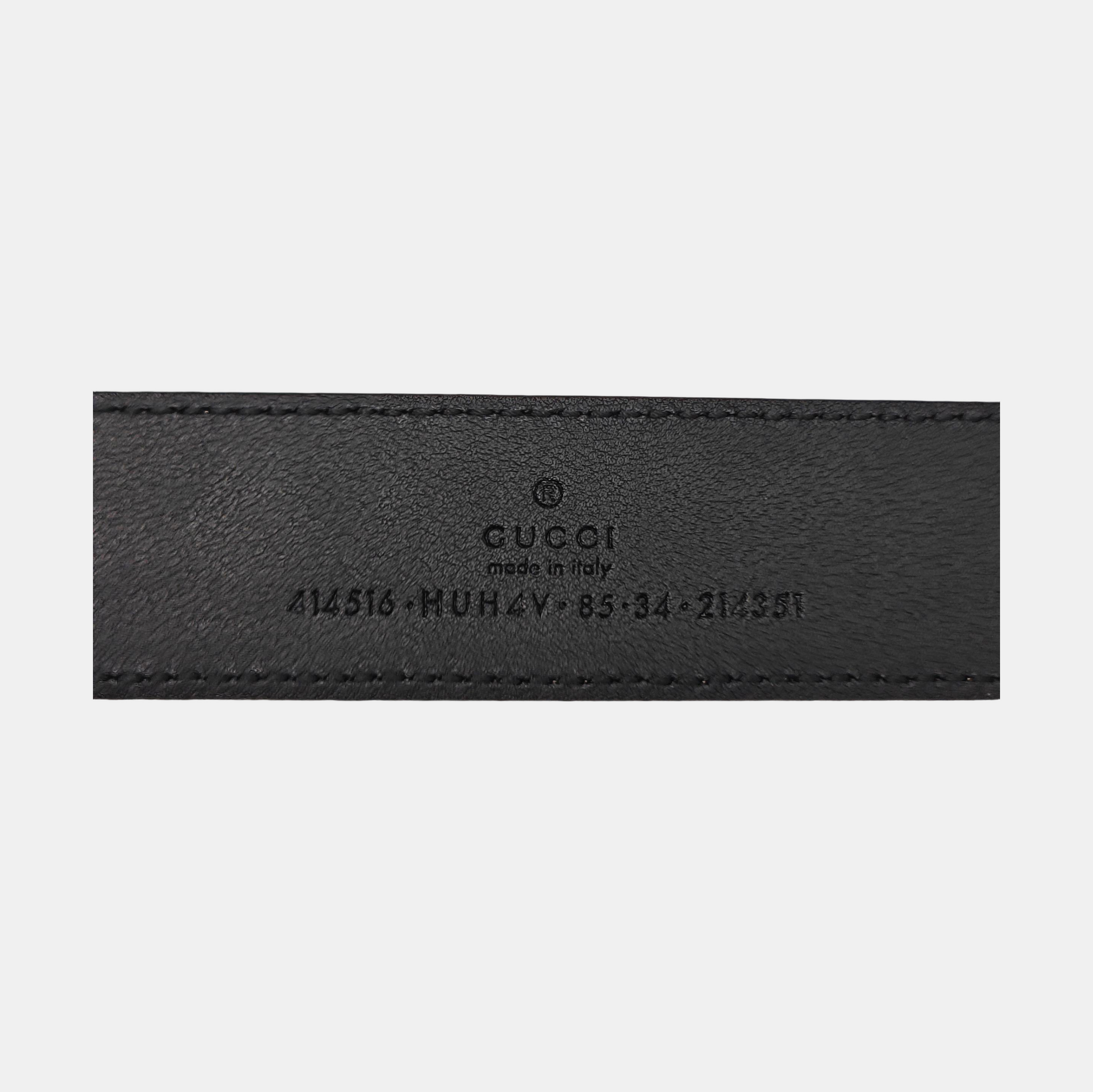 Leather Belt Beige