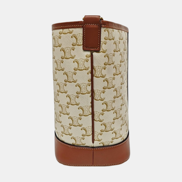 TRIOMPHE CANVAS Small Coated Canvas Beige